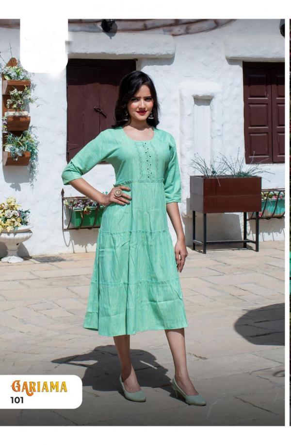 Garima Beautiful Rayon Festive Kurti